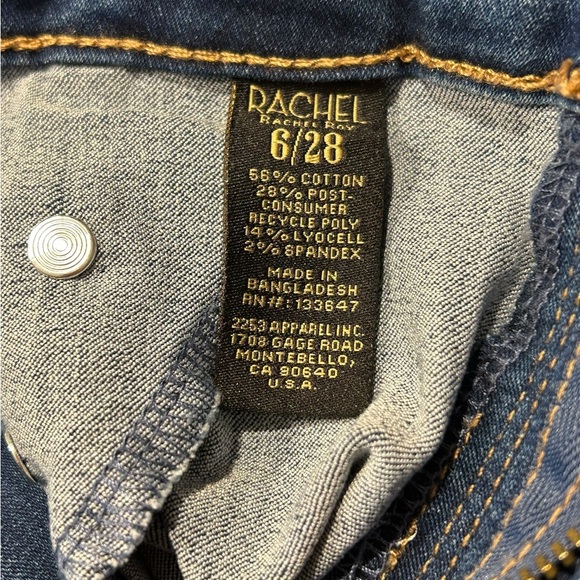 Super slick looking Rachael Roy woman’s jeans with the nautical/sailor vibe! - Picture 5 of 11